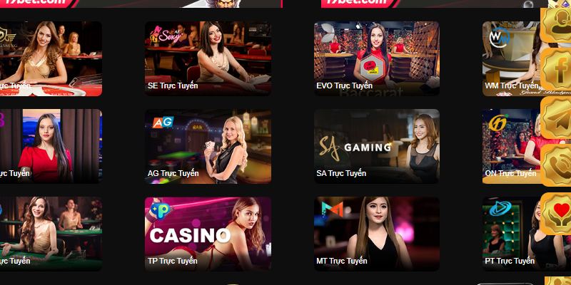 Xem Live Casino đổi thưởng cực đã 